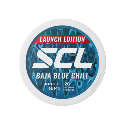 SCL Nicotine Pouch - Baja Blue Chill