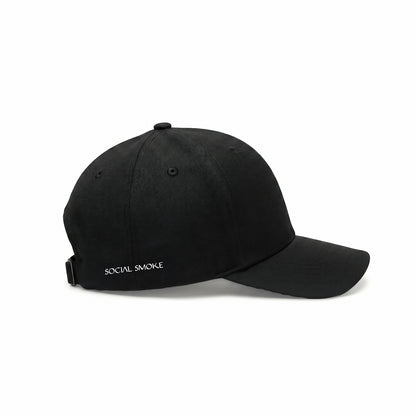 Smoke. Chill. Socialize. Hat ( Black )